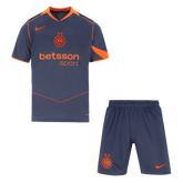 Inter Milan Third Away Soccer Jersey Kit(Jersey+Shorts) 2025/26 Navy